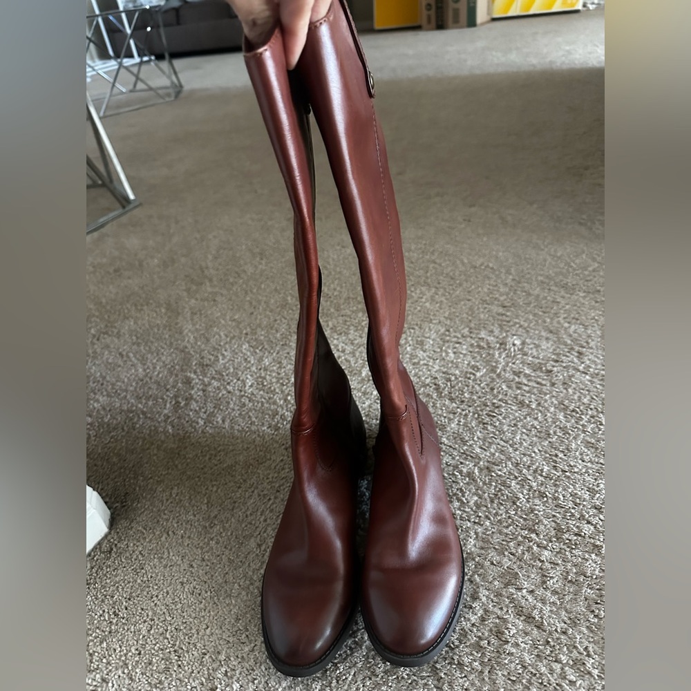 INC International Concepts Rich Brown Over the Knee Boots